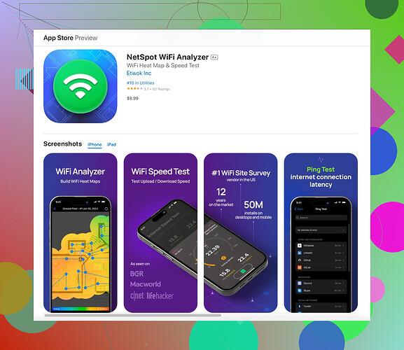 Beste WiFi-analyzer apps voor iPhone?