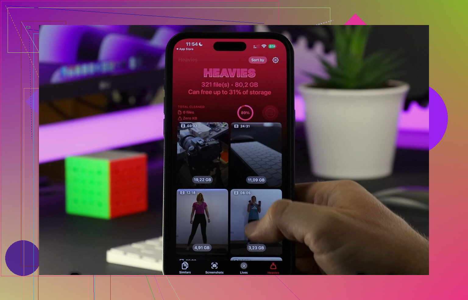 Comment trouver ce qu’il y a dans Synced Media sur iPhone