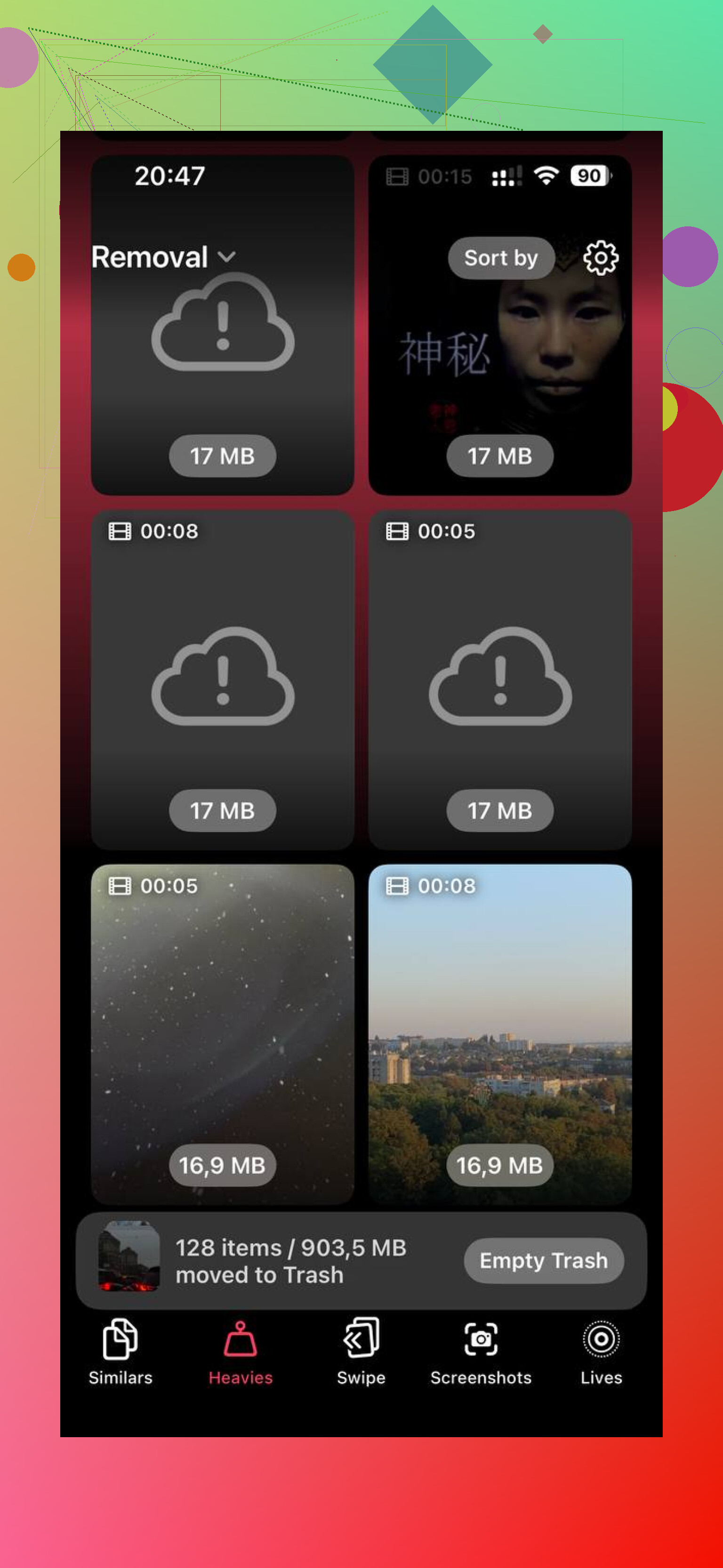 Wie lösche ich große Anhänge vom iPhone, ohne sie einzeln zu entfernen?