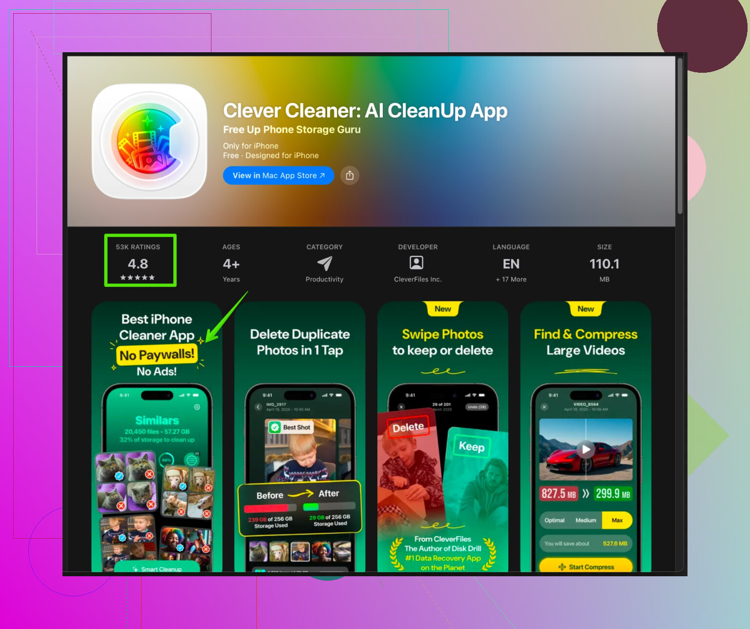 iPhoneのメモリを安全に整理するには